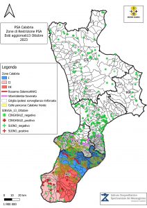 PSA Aggiornamento Situazione Epidemiologica Regione Calabria al 13 Ottobre 2023
