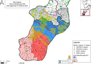 Aggiornamento Situazione Epidemiologica Regione Calabria al 27 Ottobre 2023