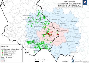 Aggiornamento Situazione Epidemiologica Regione Campania al 06 Novembre 2023