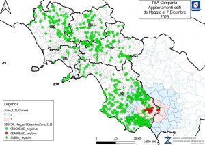 PSA Aggiornamento Situazione Epidemiologica Regione Campania al 07 Dicembre 2023