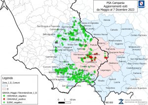 PSA Aggiornamento Situazione Epidemiologica Regione Campania al 07 Dicembre 2023