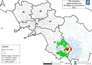 PSA Aggiornamento Situazione Epidemiologica Regione Campania al 23 Novembre 2023