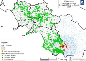 PSA Aggiornamento Situazione Epidemiologica Regione Campania al 16 Gennaio 2024