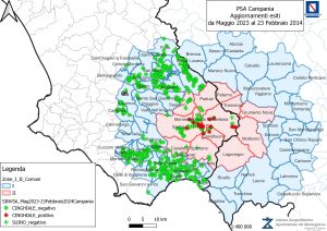 PSA Aggiornamento Situazione Epidemiologica Regione Campania al 23 Febbraio 2024