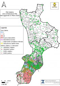 PSA Aggiornamento Situazione Epidemiologica Regione Calabria al 21 Marzo 2024