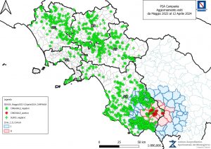PSA Aggiornamento Situazione Epidemiologica Regione Campania al 12 Aprile 2024