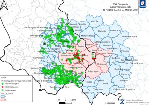 PSA Aggiornamento Situazione Epidemiologica Regione Campania al 23 Maggio 2024
