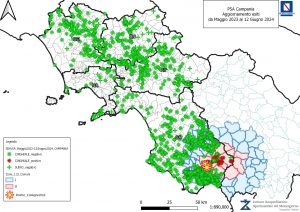 PSA Aggiornamento Situazione Epidemiologica Regione Campania al 12 Giugno 2024